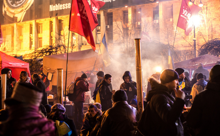 Proteste antiguvernamentale în Ucraina (Brendan Hoffman / Getty Images)