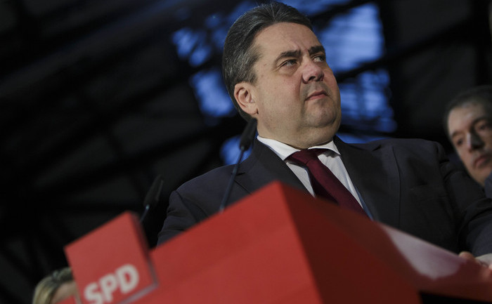 Preşedintele Partidului Social-Democrat (SPD) german, Sigmar Gabriel.