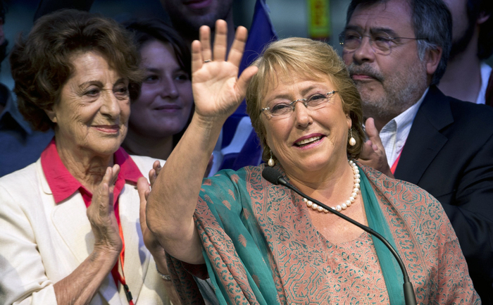 Socialista Michelle Bachele, câştigătoarea alegerilor prezidenţiale în Chile.