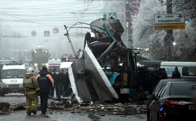 Troleibuz ditrus de un al doilea atentat în Volgograd, 30 decembrie 2013