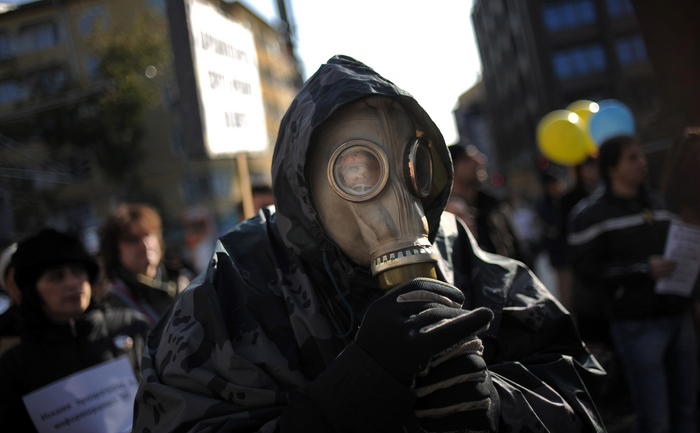 Proteste împotriva gazelor de şist (DIMITAR DILKOFF / AFP / Getty Images)