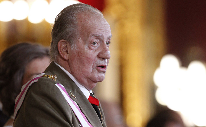 Regele Spaniei, Juan Carlos. (SERGIO BARRENECHEA / AFP / Getty Images)