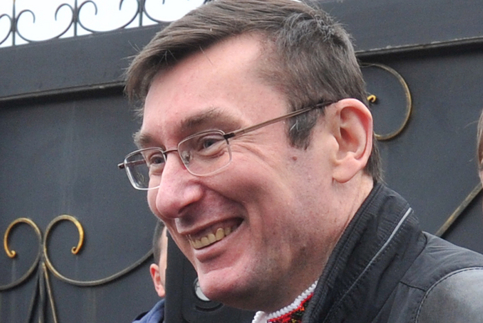 Fost ministru de interne pro-occidental, Yuri Lutsenko, 7 aprilie 2013.