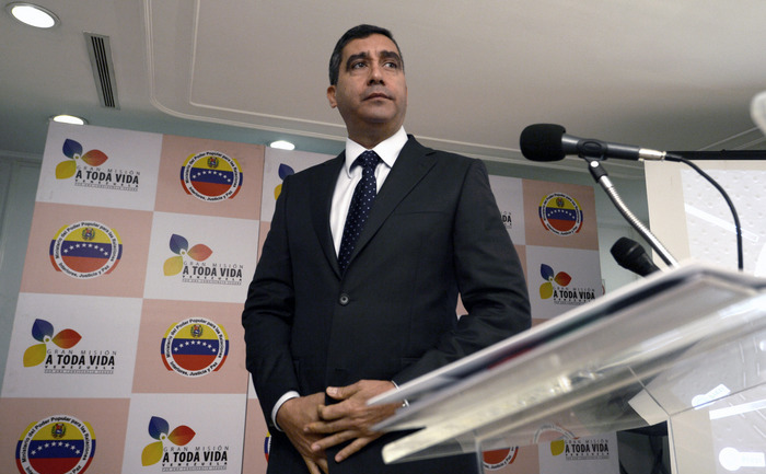 Ministrul de Interne din Venezuela Miguel Rodríguez Torres