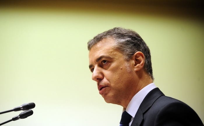 Şeful executivului regional basc Inigo Urkullu. (RAFA RIVAS / AFP / Getty Images)