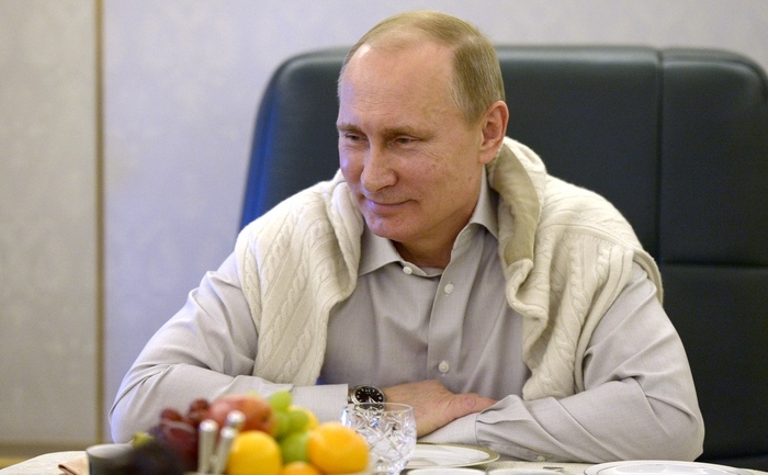 Preşedintele rus Vladimir Putin. (ALEXEY NIKOLSKY / AFP / Getty Images)