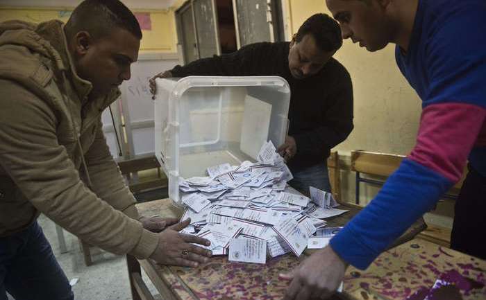 Egipt, referendum constituţional, ianuarie 2014 (KHALED DESOUKI / AFP / Getty Images)