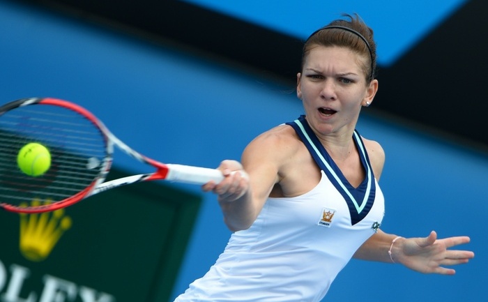 Jucătoarea română de tenis Simona Halep. (WILLIAM WEST / AFP / Getty Images)