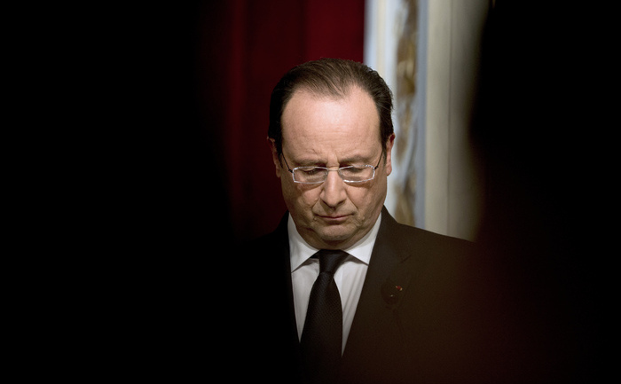 Preşedintele francez Francois Hollande.