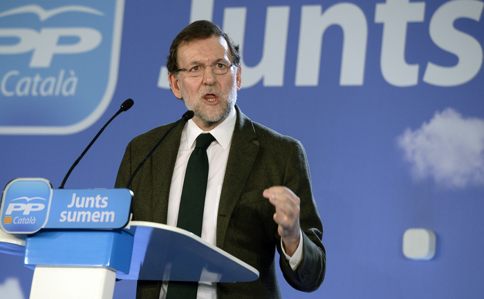 Premierul spaniol Mariano Rajoy. (LLUIS GENE / AFP / Getty Images)