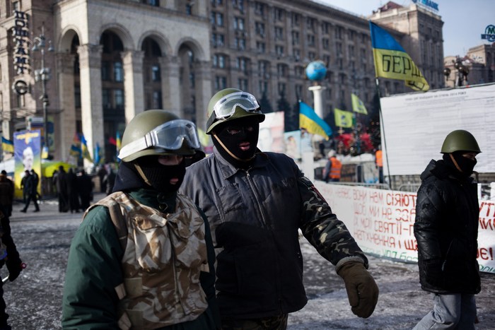 Proteste anti-guvernamentale în Ucraina (ANGELOS TZORTZINIS / AFP / Getty Images)