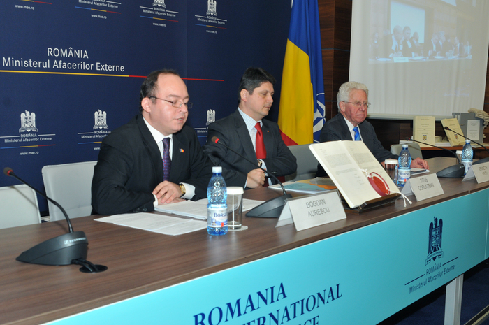 MAE, 3 februarie 2014, Conferinţa internaţională ” România şi Curtea  Internaţională de Justiţie, 5 ani de la Delimitarea Maritimă în Marea  Neagră ”