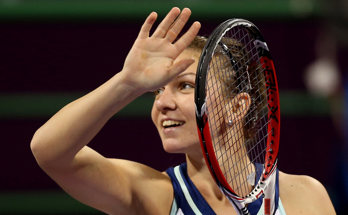 Jucătoarea română de tenis Simona Halep. (KARIM JAAFAR / AFP / Getty Images)