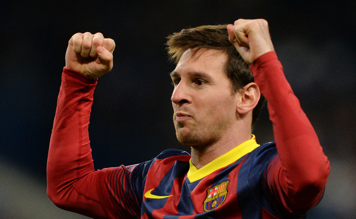 Atacantul argentinian Lionel Messi. (PAUL ELLIS / AFP / Getty Images)