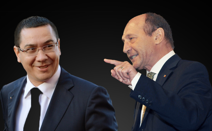 Traian Băsescu vs Victor Ponta