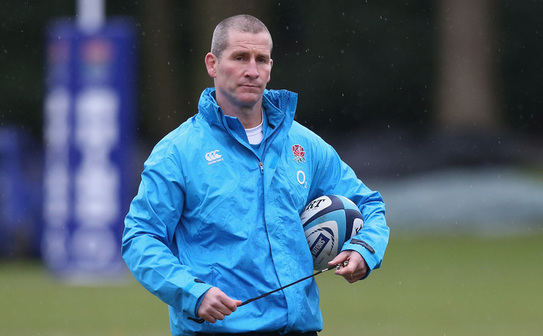 Selecţionerul naţionalei de rugby a Angliei, Stuart Lancaster. (David Rogers / Getty Images)
