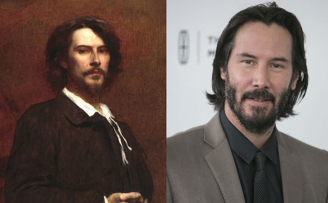 Mounet versus Keanu Reeves (Epoch Times)