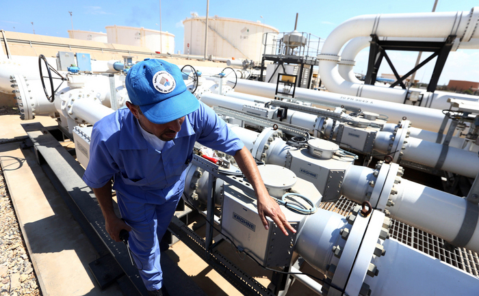 Utilaje petroliere în Libia