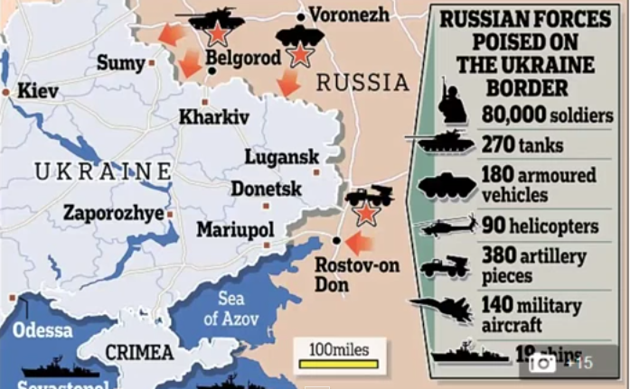 Armata rusă de la graniţa cu Ucraina.