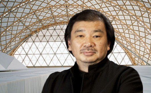 Arhitectul japonez Shigeru Ban.