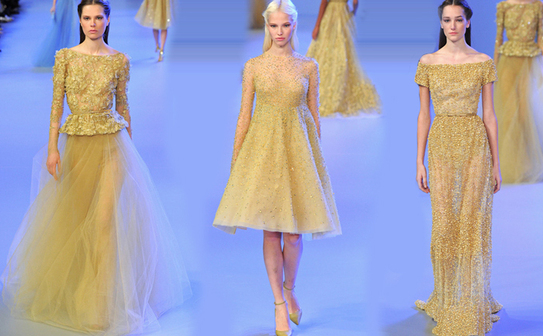Elie Saab primăvara 2014. (Victor VIRGILE/ Gettyimages)