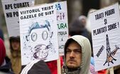 Protest anti-fracturare, Ziua Naţională de Protest Impotriva Fracturarii Hidraulice, Bucureşti, 6 aprilie 2014. (Claudia Craiu)