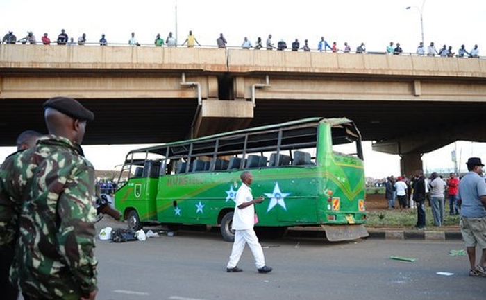 Atacul cu explozibil asupra a 2 autobuse în Nairobi