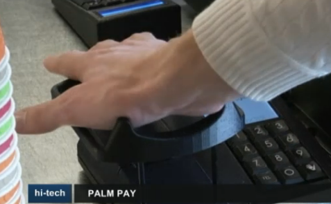 Sistemul Palm Pay inventat de stundeţii suedezi. (youtube.)