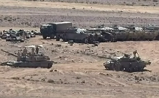 Exerciţii militare în Iordania.
