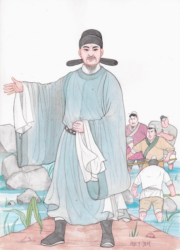 Cheng Hao, fondatorul neoconfucianismului, în perioada dinastiei Song (Blue Hsiao / Epoch Times)