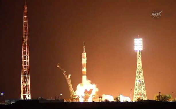 Lansarea Soyuz.