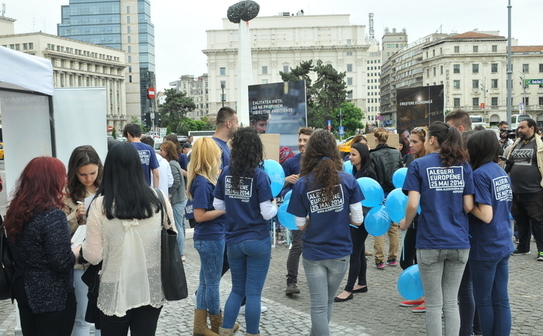 Ziua Europei, Bucureşti, 9 mai 2014. (Epoch Times România)