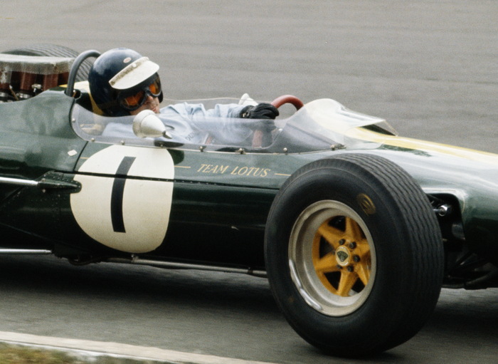 Raliul a fost numit după Jim Clark, campionul de Formula 1, care a fost ucis într-un accident în 1968. Aici Clark participă la Grand Prix-ul Marii Britanii, pe 16 iulie 1966, la Brands Hatch.