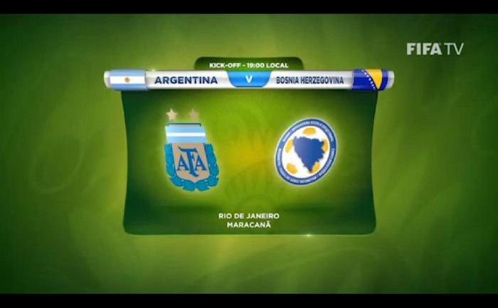 Argentina — Bosnia-Herţegovina 2-1 (1-0), la Cupa Mondială 2014
