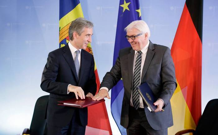 Iurie Leancă a semnat, la Berlin, Acordul cadru privind cooperarea moldo-germană în domeniul dezvoltării