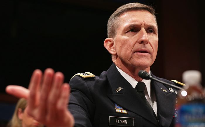 Lt. Gen. Michael Flynn, director al DIA - Defense Intelligence Agency, pe Capitol Hill în Washington, DC. (Alex Wong/Getty Images)