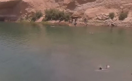 Lac nou apărut în Tunisia