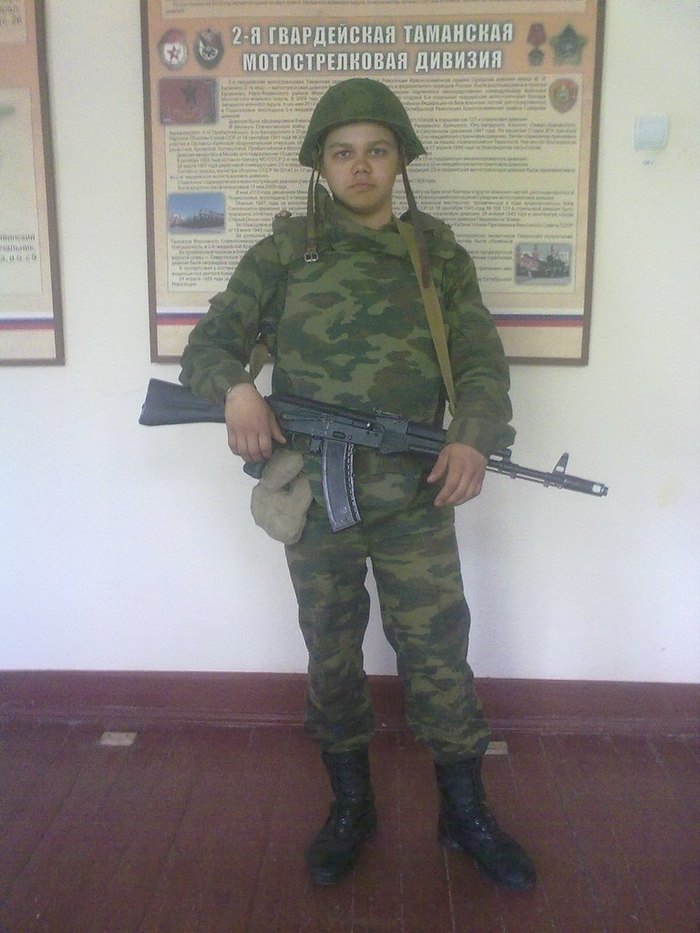 Semen Borisov, unul din soldaţii care a publicat fotografiile.