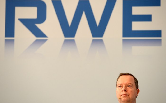 Peter Terium, preşedintele celui de-al doilea mare furnizor german de energie electrică, RWE, 4 martie 2014 în Berlin