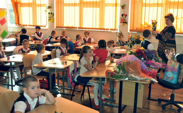 Început de an şcolar la Şcoala 175 din Sectorul 1 (Epoch Times România)