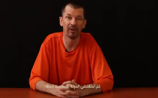 Jurnalistul britanic John Cantlie.