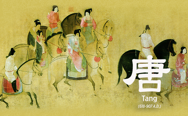  
Dinastiile chineze: Dinastia Tang (618-907 A.D.)  