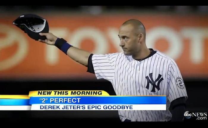 Emblematicul jucător al echipei New York Yankees, Derek Jeter. (youtube.com)