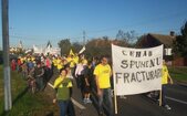 Protest anti fracturare hidraulică, Cenad, 28 septembrie 2014. (Gabriela Gunter Icleanu)