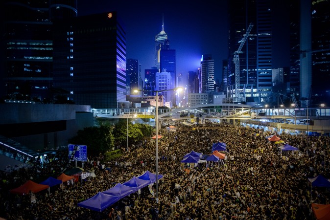 Noi proteste în Hong Kong. 4 octombrie 2014