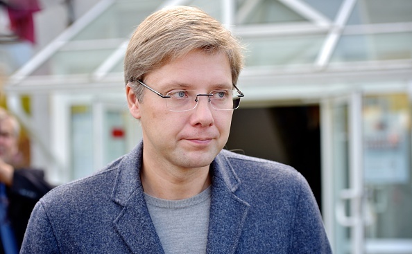 Nils Usakovs, preşedintele partidului leton Centrul Armoniei, pro rus