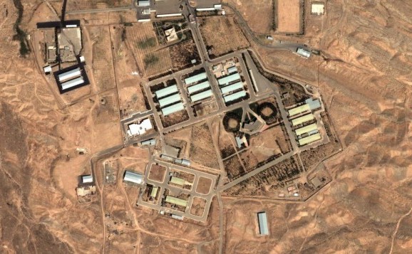 
Imagine din satelit a centralei nucleare iraniene Parchin. 