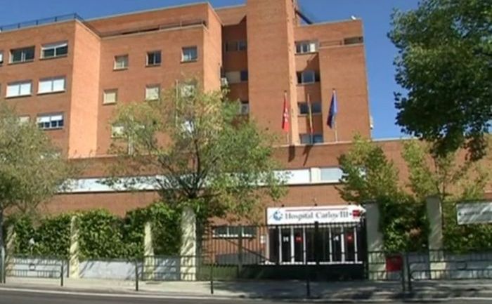 Spitalul Carlos al III-lea din Madrid, Spania.
  (Captura Video)
