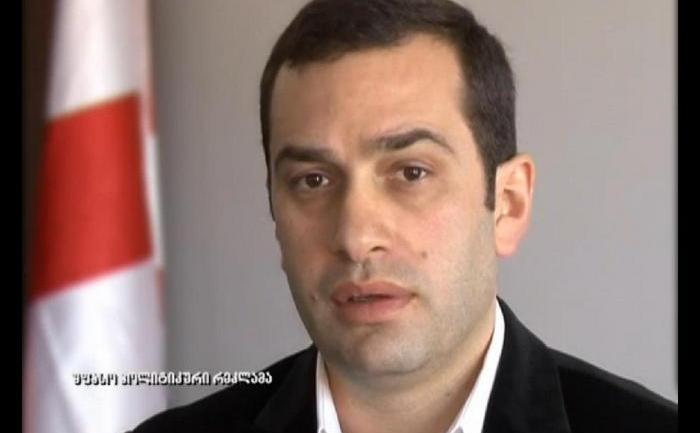 Ministrul georgian al apărării Irakli  Alasania. (youtube.com)