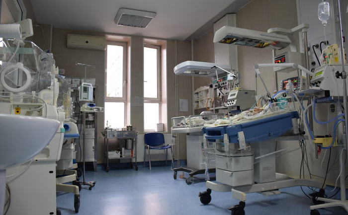 Spitalul "Grigore Alexandrescu", secţia de terapie intensivă neonatală (Eugen Horoiu/Epoch Times)